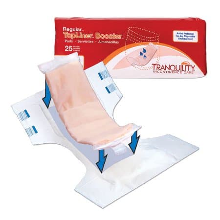 TopLiner™ Added Absorbency Incontinence Booster Pad