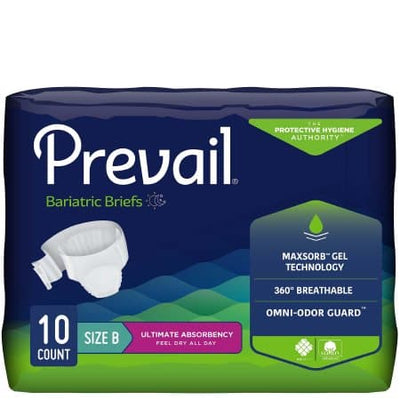 Prevail® Bariatric Ultimate Incontinence Brief