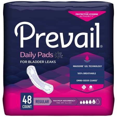 Prevail® Daily Pads Maximum Bladder Control Pad
