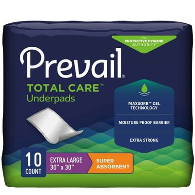 Prevail® Total Care™ Super Absorbent Polymer Underpad