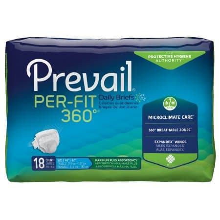 Prevail® Per-Fit 360°™ Maximum Plus Incontinence Brief