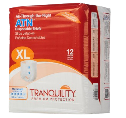 Tranquility® ATN Maximum Protection Incontinence Brief