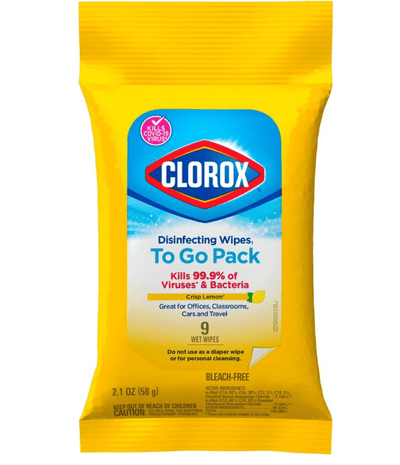 Clorox Disinfecting Wipes - To Go Pack! - Hope Health Supply