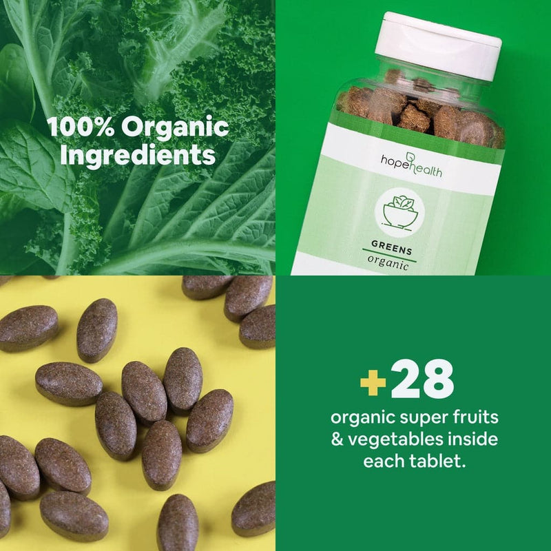 Organic Greens+ - Hope Health Supply